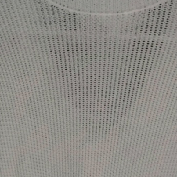 Time & Tru White v neck sweater size Xl nwot - Picture 6 of 6